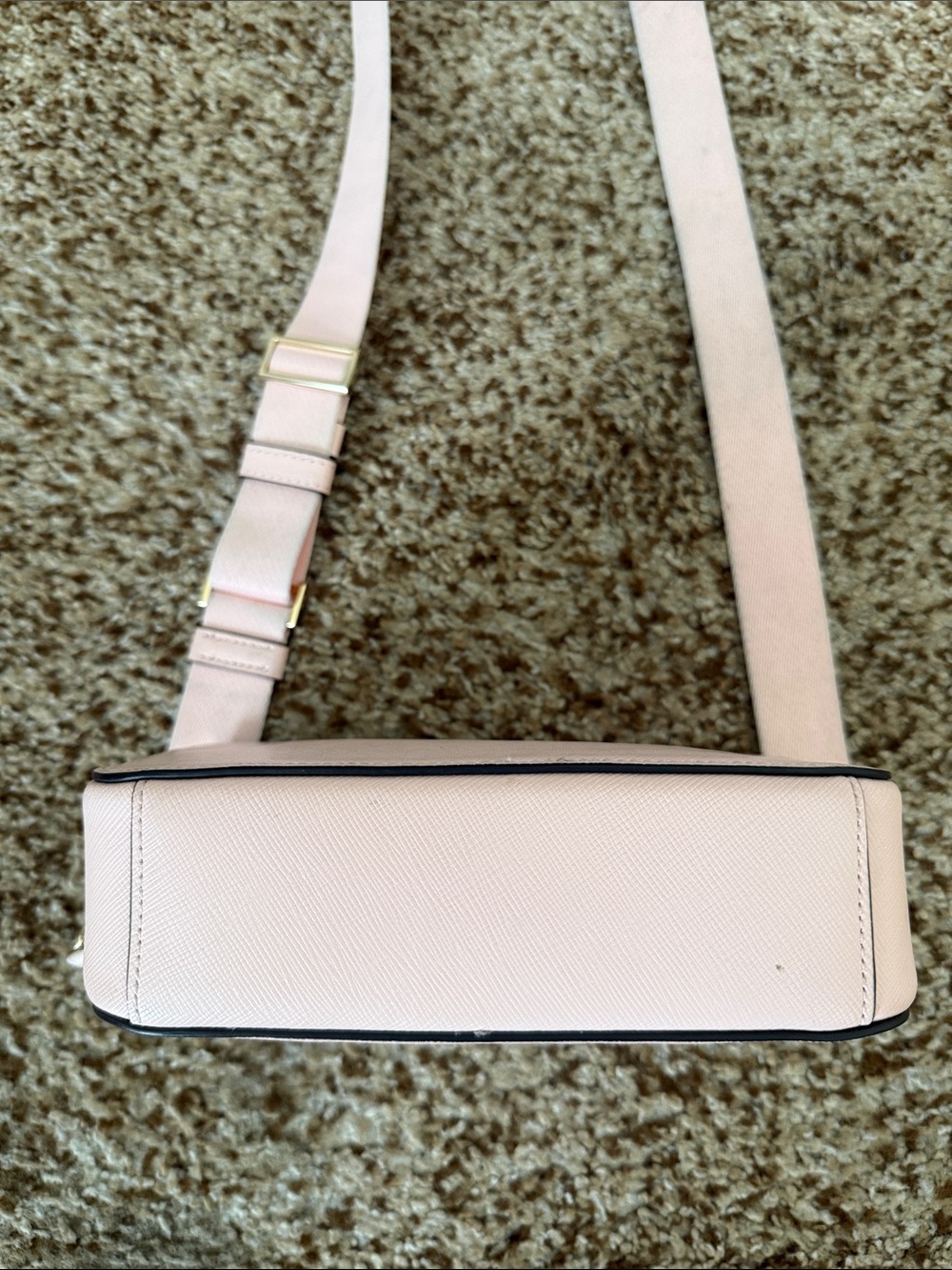 kate spade Pale Pink Saffiano Crossbody Bag - Picture 8 of 9